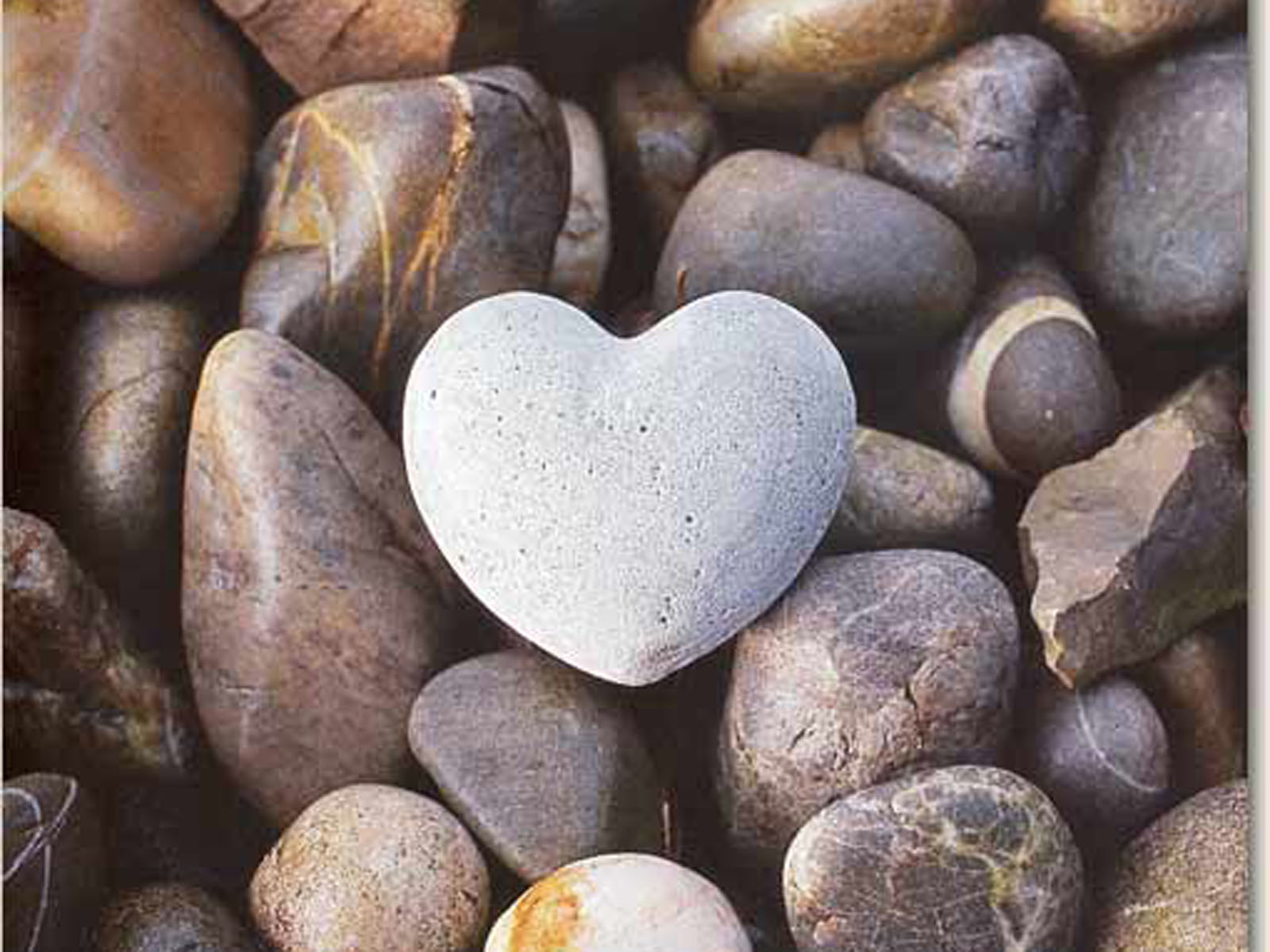 love nature wallpaper,pebble,rock,gravel,heart,cobblestone