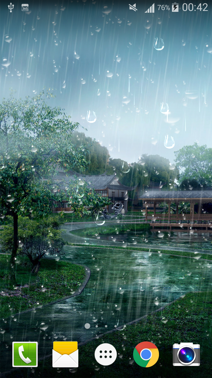 빗방울 라이브 배경 화면 hd,자연 경관,자연,물,하늘,수자원