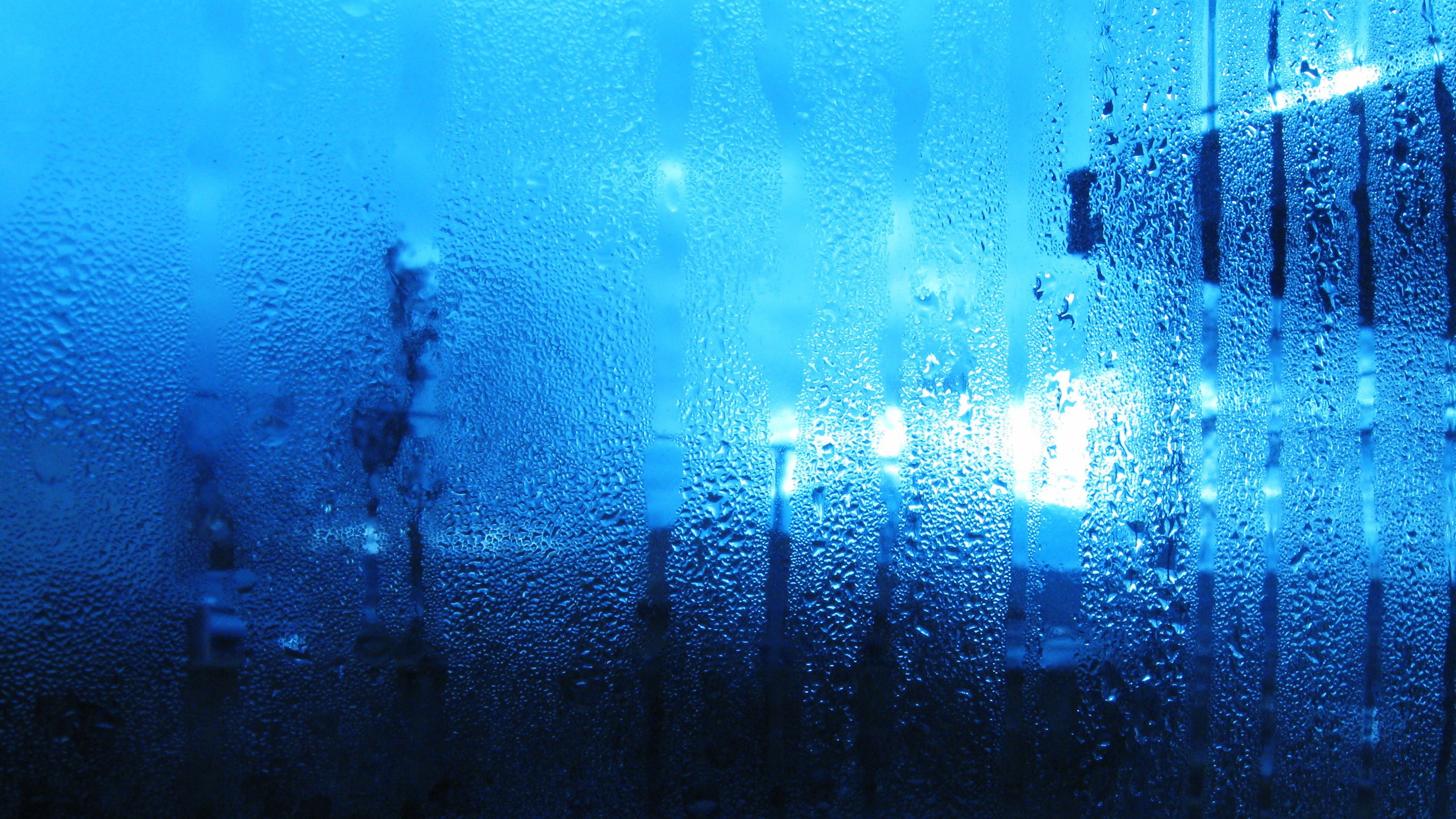 ウェットスクリーン壁紙,青い,水,アクア,雨,空