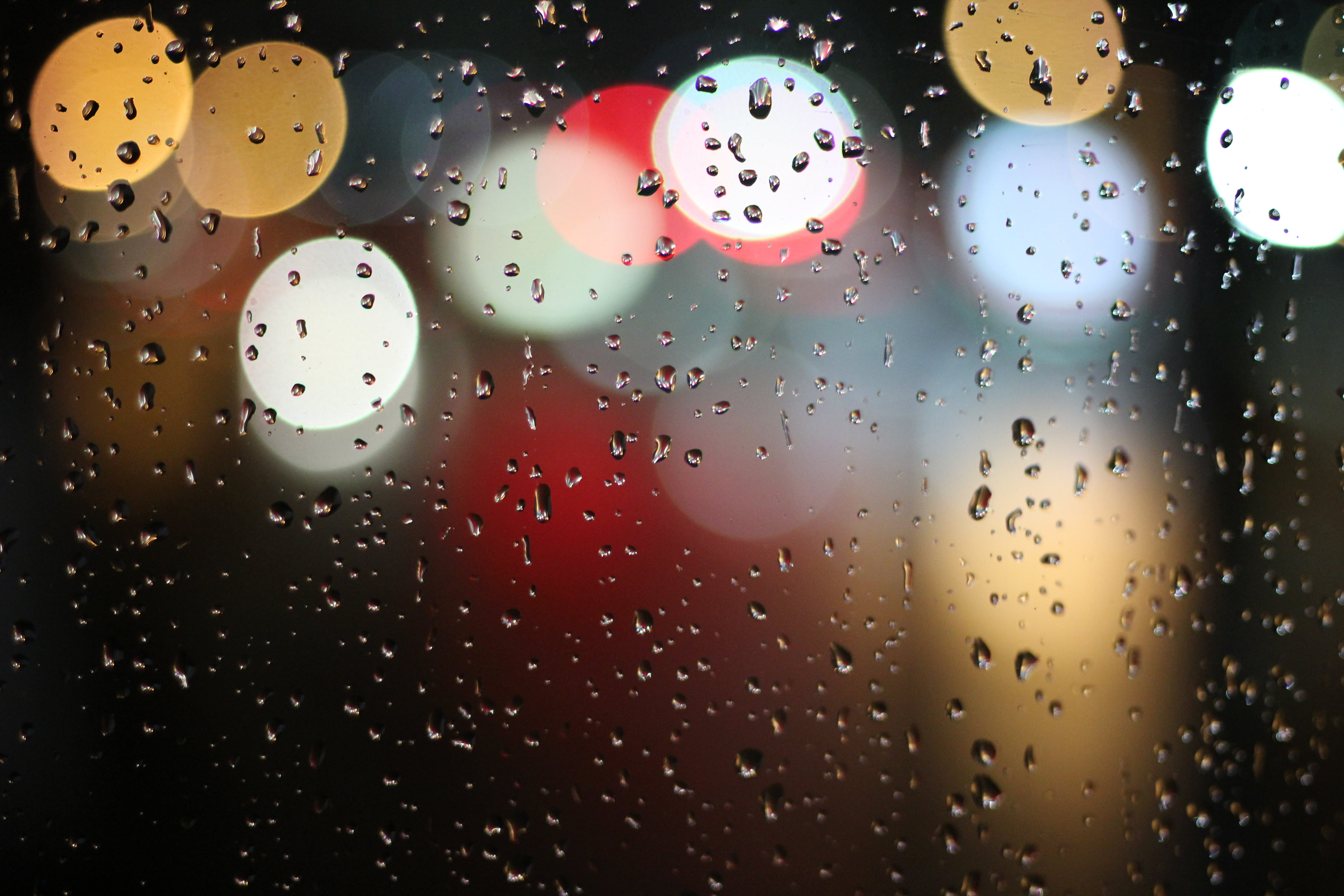 ウェットスクリーン壁紙,雨,水,落とす,空,スペース