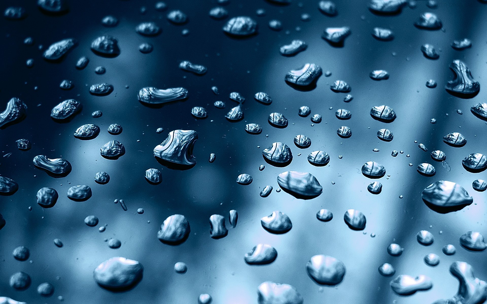 3 cool water drops hd wallpaper,drop,moisture,water,dew,blue