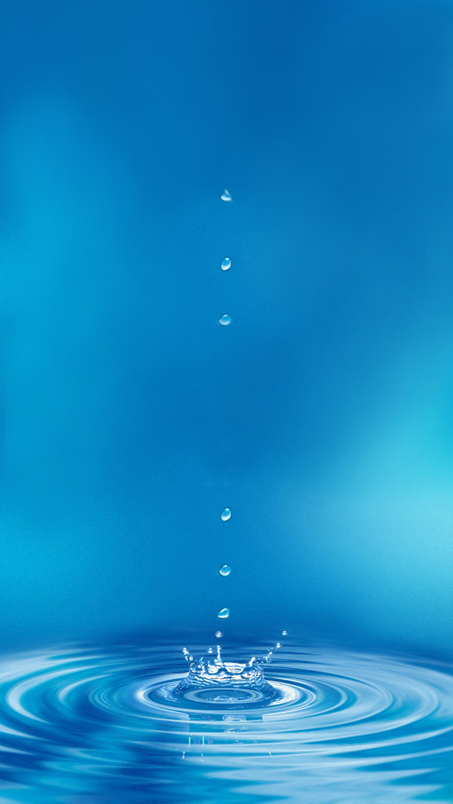 水壁紙hd iphone,青い,水,水資源,落とす,液体