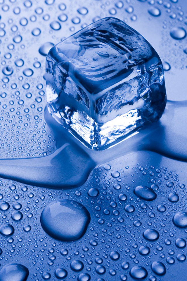 fondo de pantalla de gota de agua 3d,agua,cubo de hielo,azul,líquido,soltar