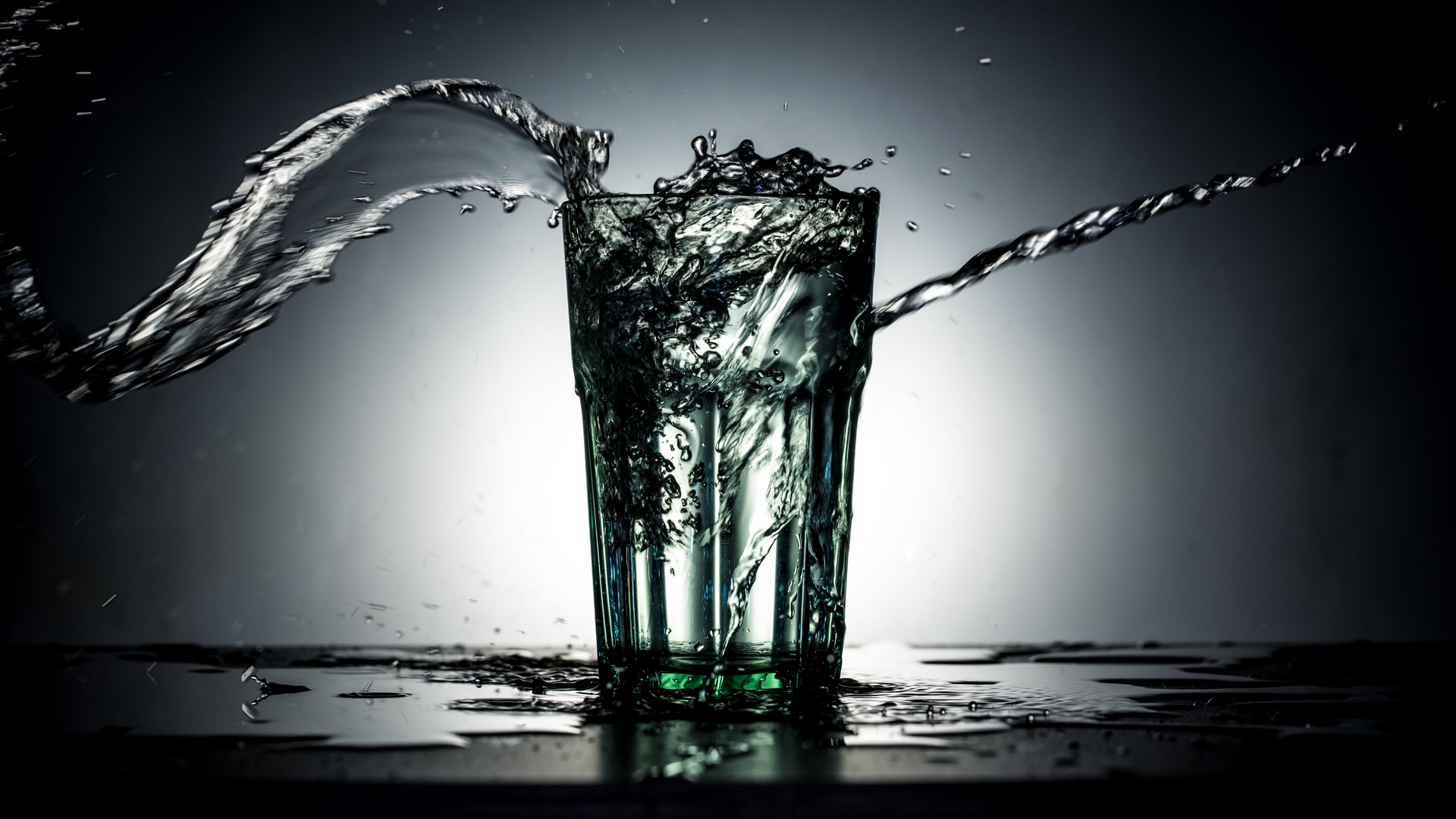 papier peint à eau en verre,l'eau,photographie de nature morte,noir et blanc,liquide,la photographie