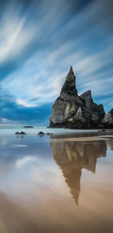 nuevo fondo de pantalla galaxy,paisaje natural,naturaleza,cielo,reflexión,rock