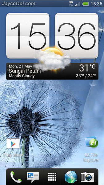 samsung s3 live wallpaper,ciel,pissenlit,capture d'écran