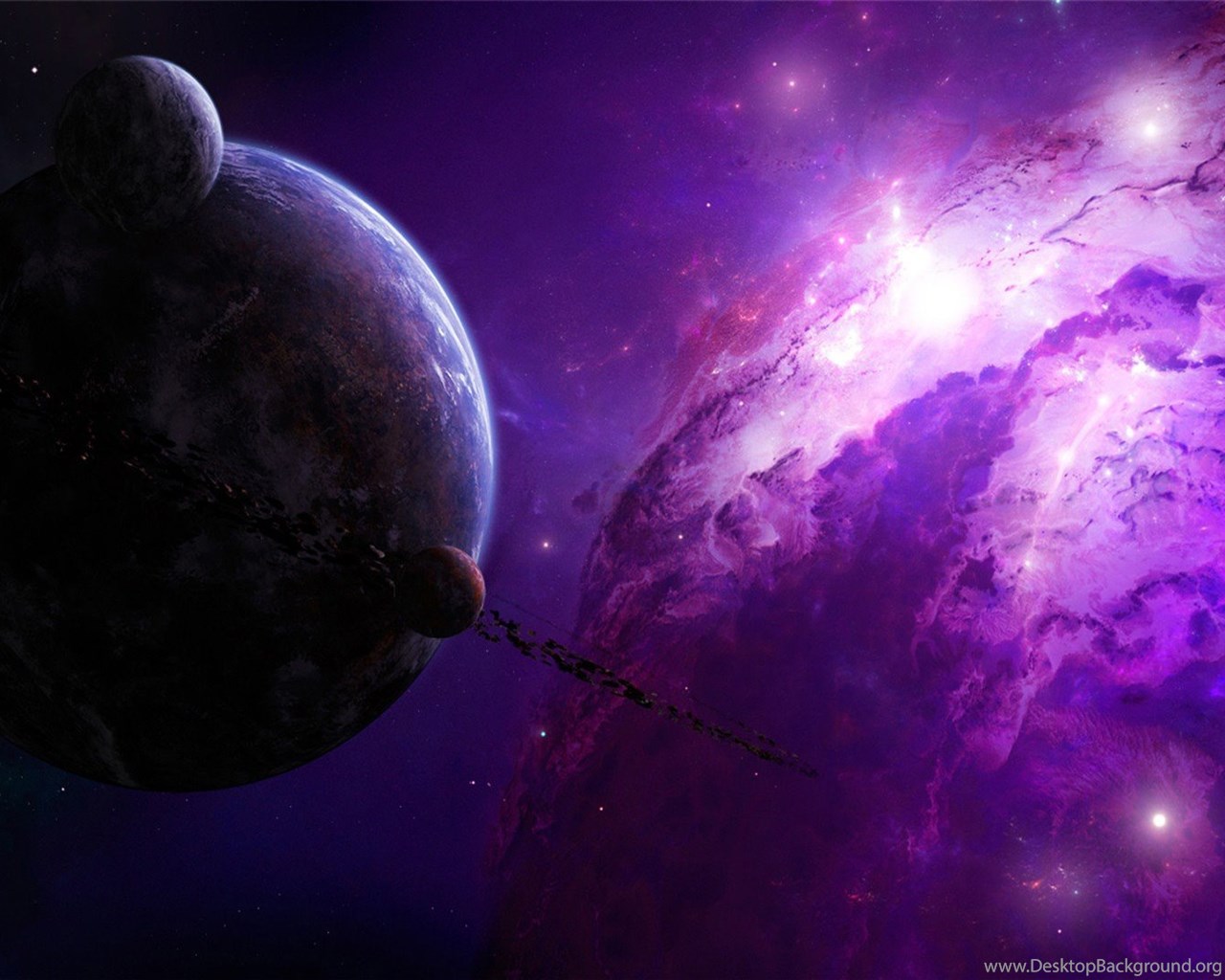 beautiful galaxy wallpaper,outer space,violet,purple,astronomical object,universe