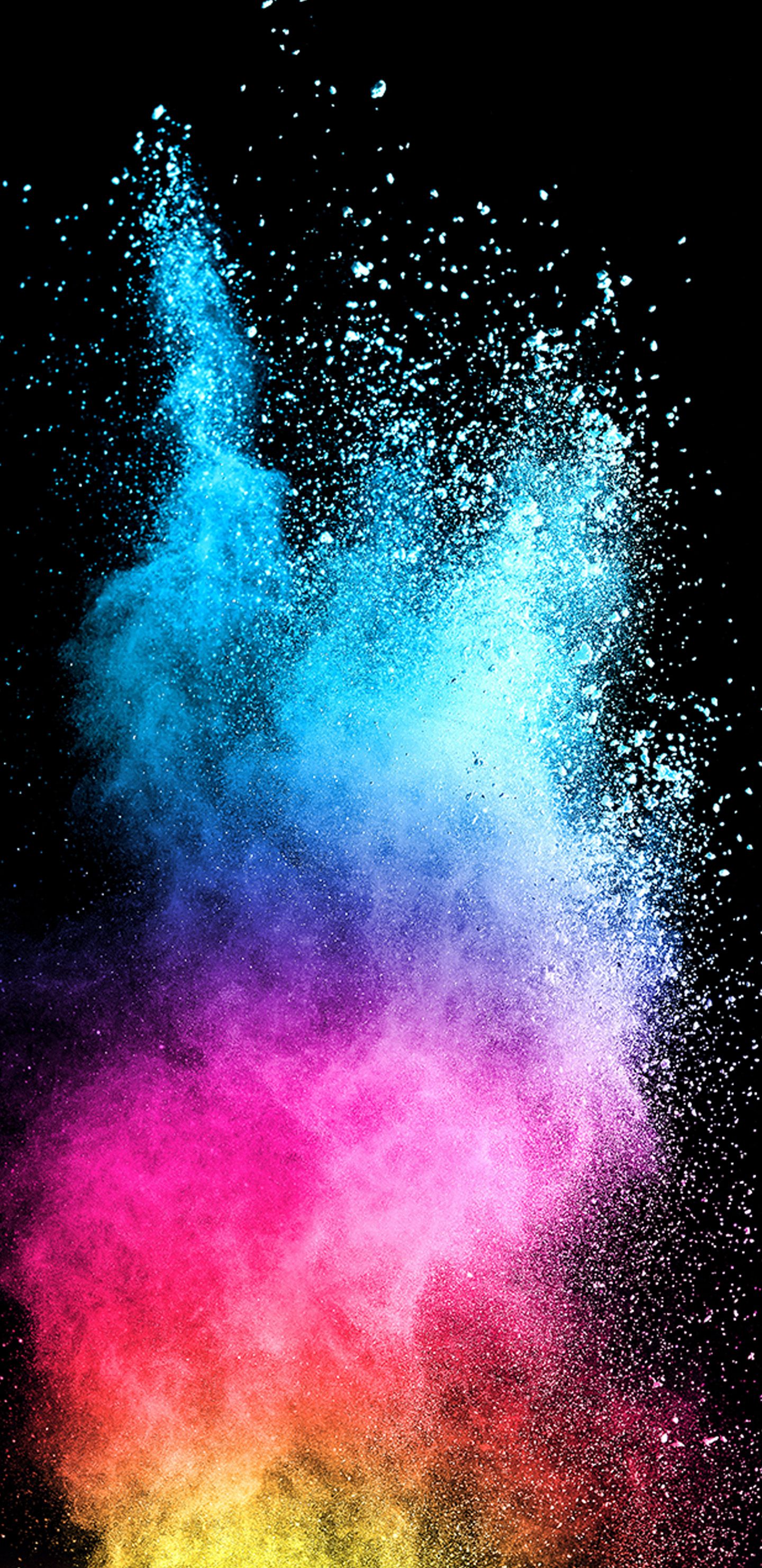 カラフルな銀河の壁紙,青い,水,紫の,ピンク,スペース