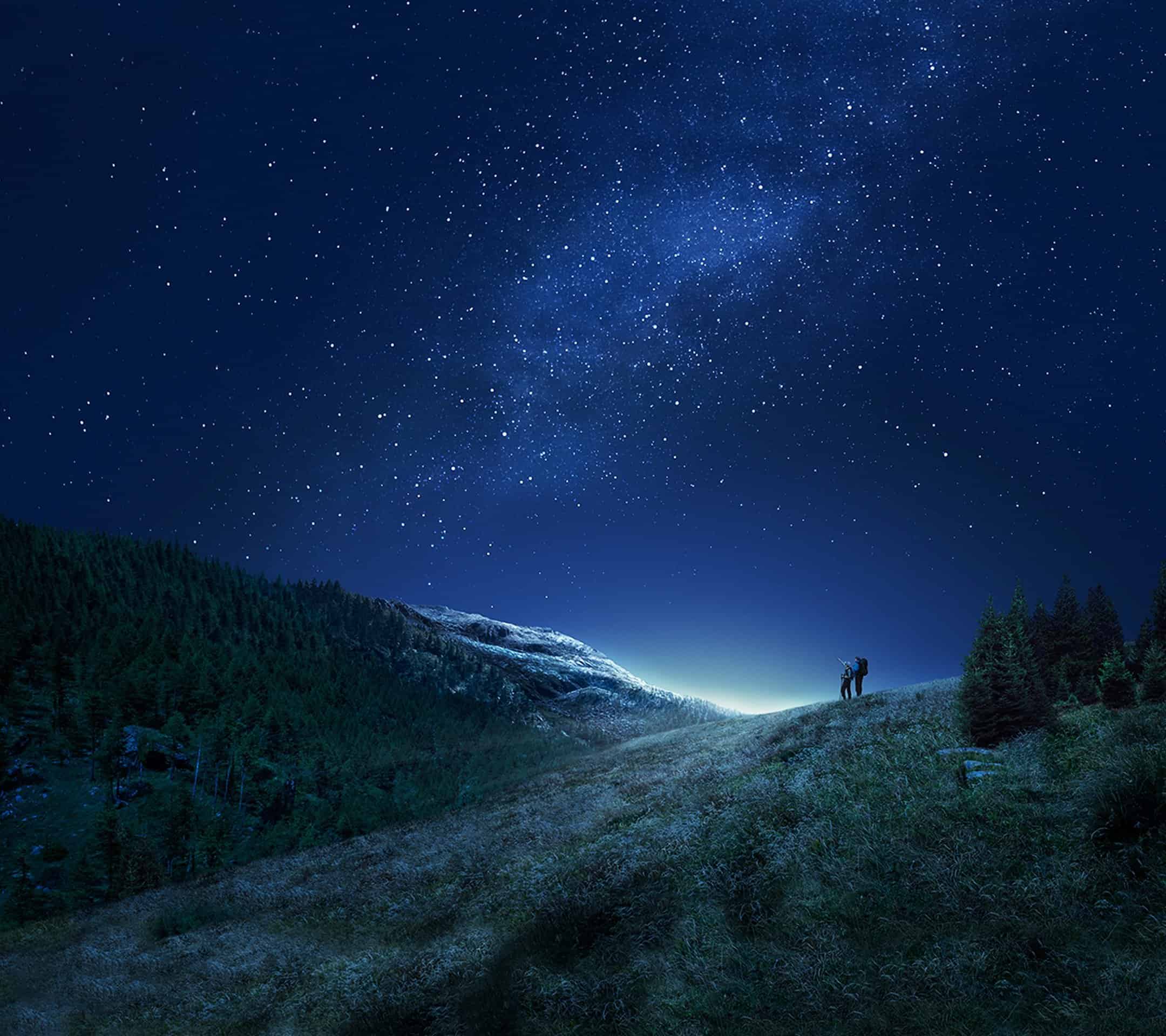 삼성 갤럭시 배경 화면 다운로드,하늘,자연,푸른,밤,분위기