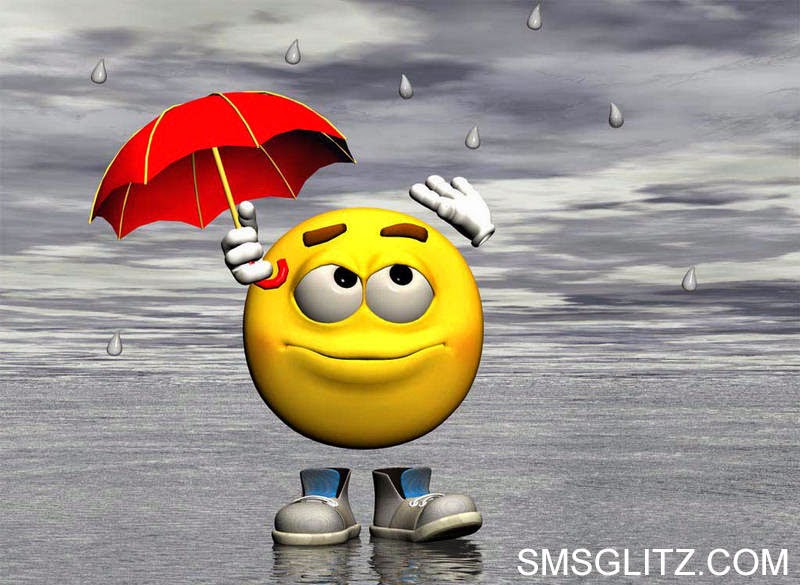 rainy good morning wallpapers,animated cartoon,emoticon,cartoon,smile,smiley