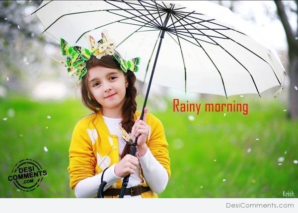 비오는 좋은 아침 배경 화면,우산,초록,행복,미소,사진술