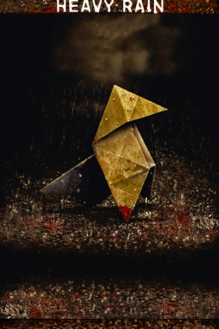 heavy rain wallpaper,triangle,font,art,pyramid