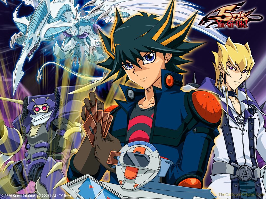 yugioh 5ds wallpaper,anime,karikatur,erfundener charakter,kunstwerk,cg kunstwerk