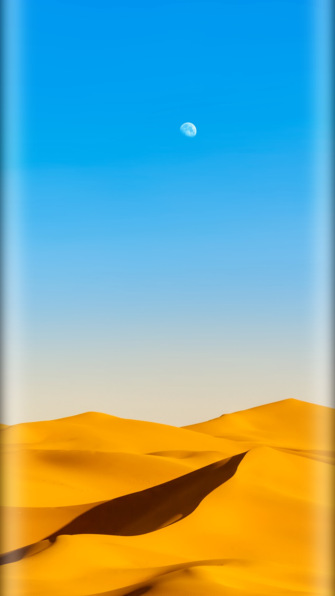 안드로이드를위한 5d 벽지,사막,하늘,에르그,노랑,모래 언덕