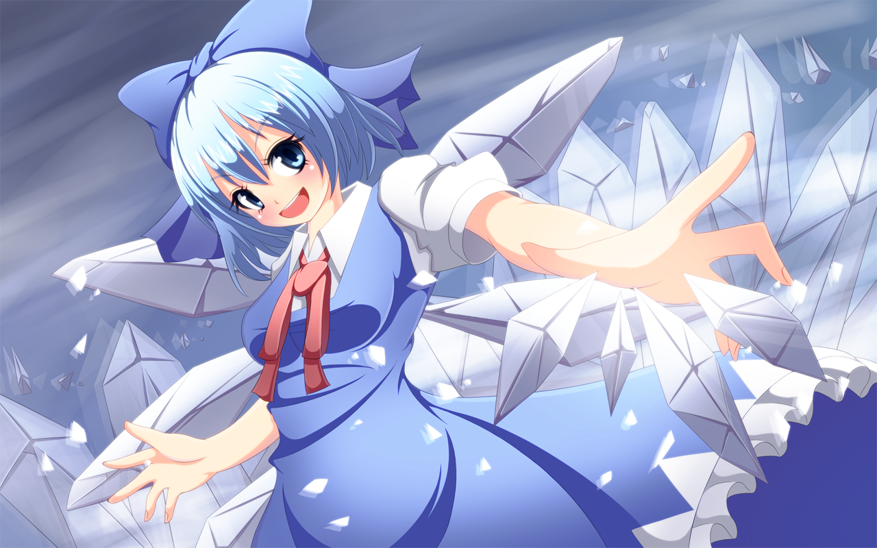 touhou live wallpaper,cartoon,anime,cg artwork,sky,long hair