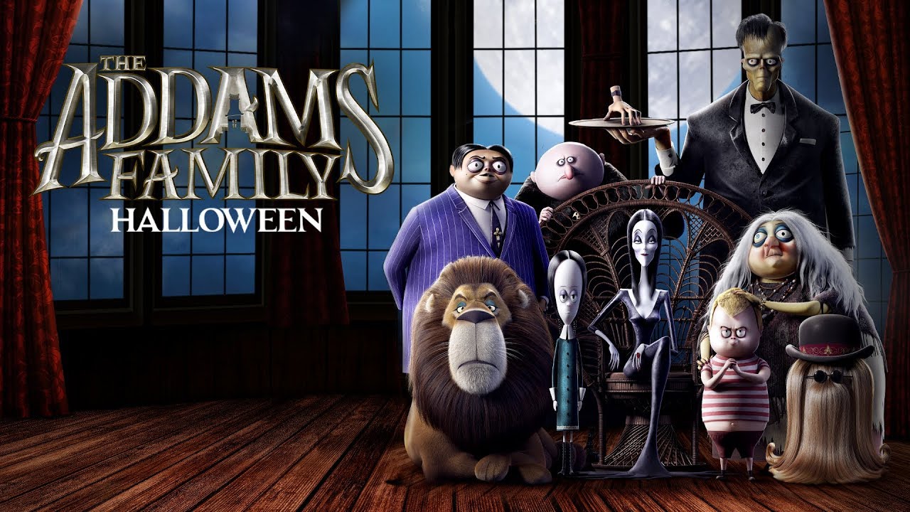 addams family wallpaper,animated cartoon,games,animation,movie,fictional character
