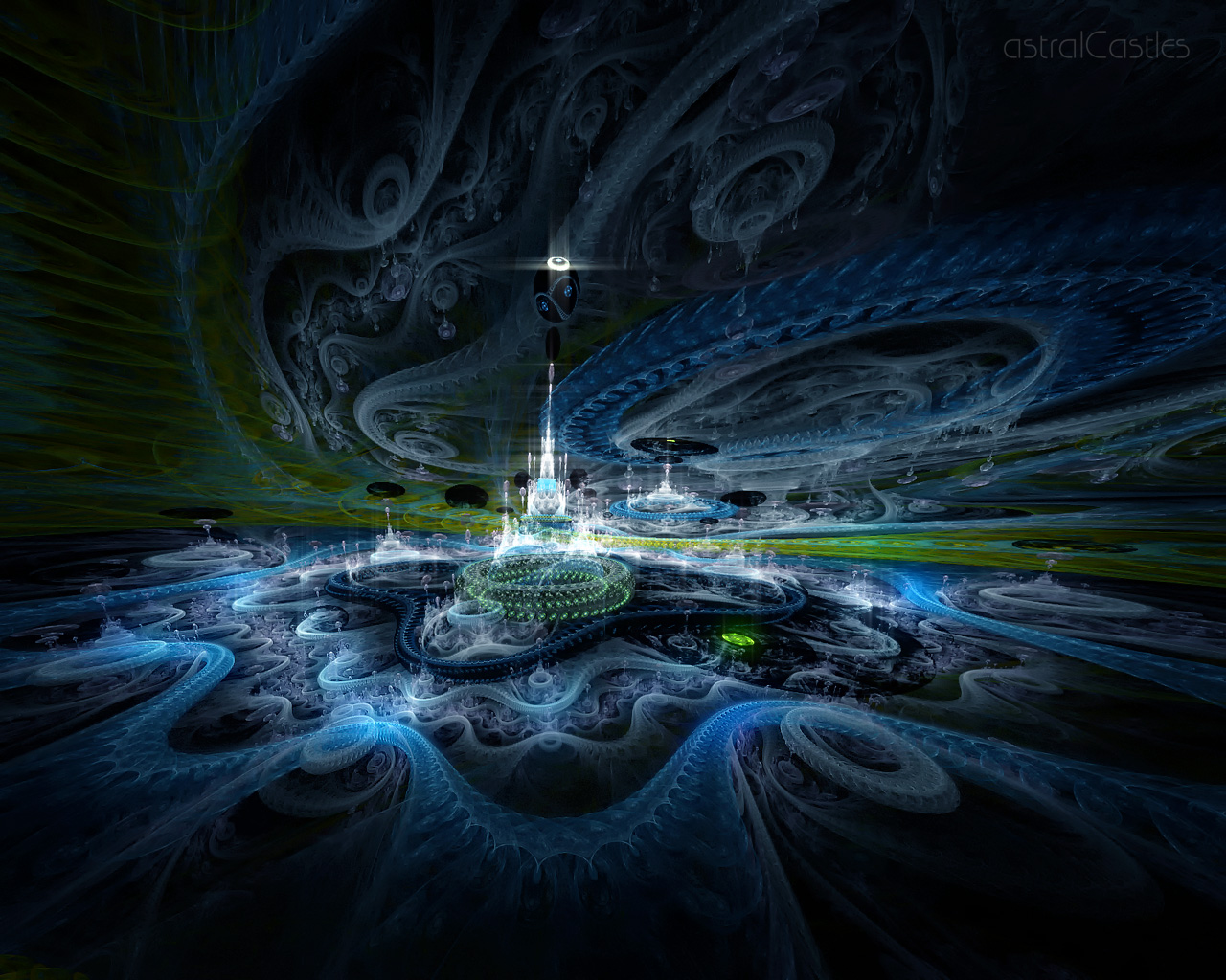 fondo de pantalla astral,azul,espacio,agua,arte fractal,gráficos
