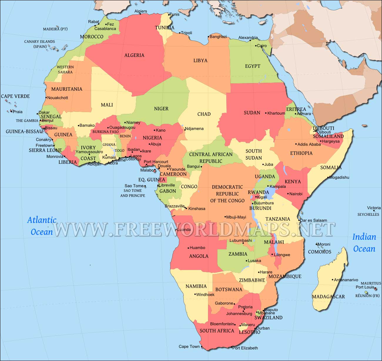 afrika karte wallpaper,karte,atlas,welt