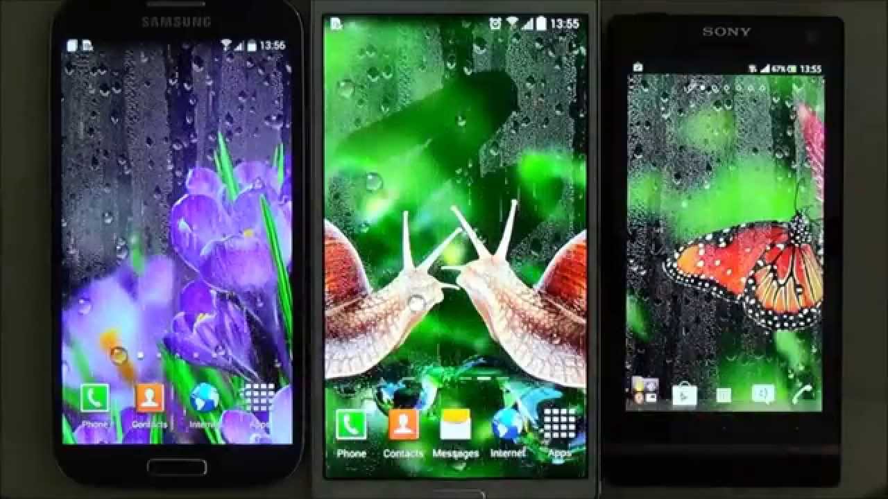 3d rain live wallpaper,smartphone,gadget,communication device,portable communications device,mobile phone