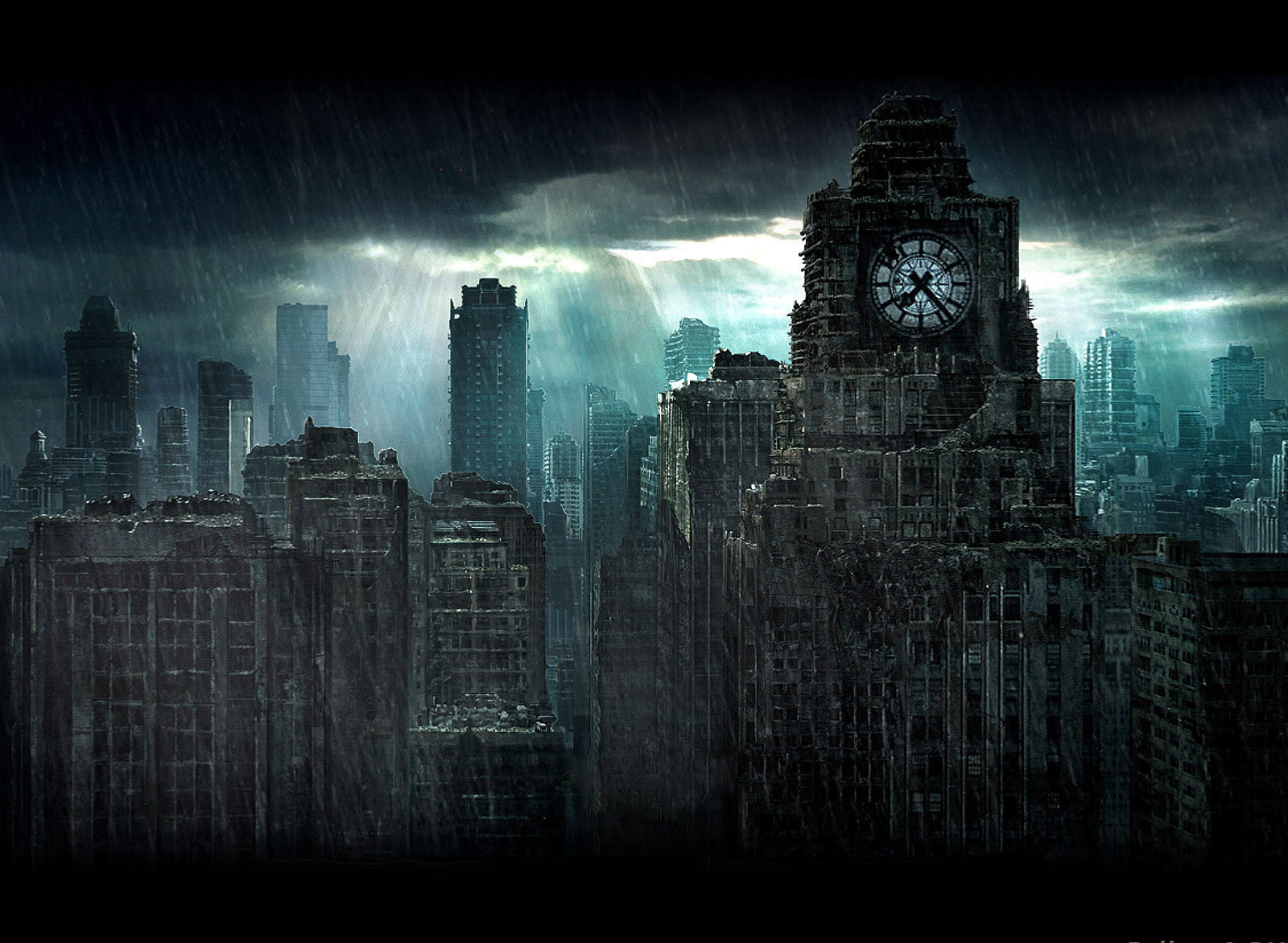 papier peint ville pluvieuse,jeu d'aventure d'action,ville,ciel,ténèbres,zone métropolitaine