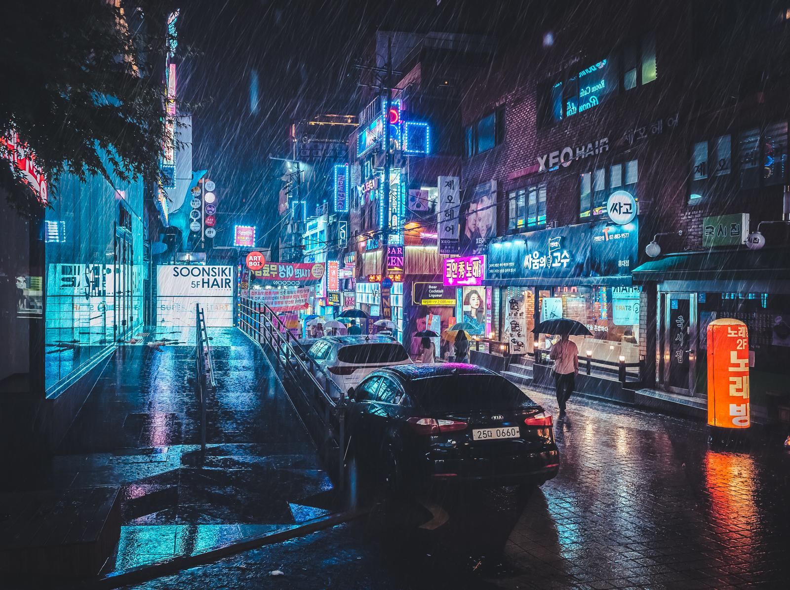 雨の多い街の壁紙 夜 首都圏 都市の景観 市街地 市 4430 Wallpaperuse