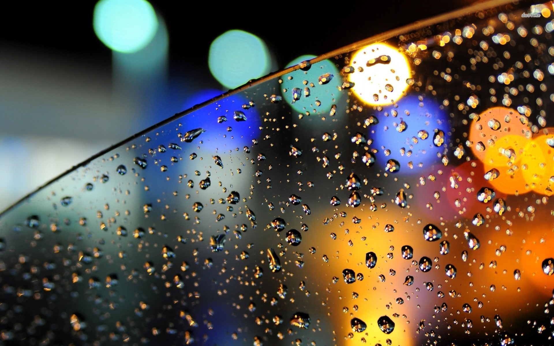 雨のウィンドウの壁紙,水,青い,雨,落とす,空