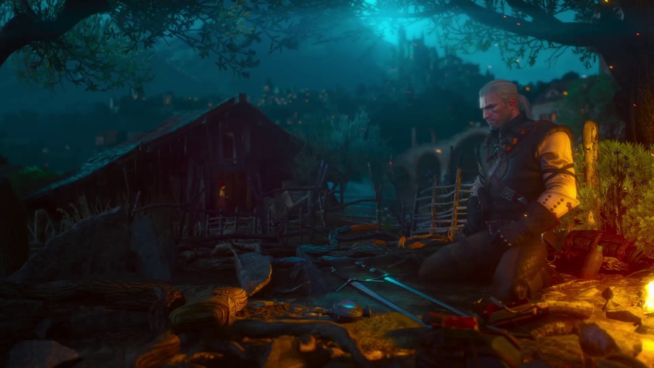 witcher 3 animated wallpaper,action adventure game,pc game,nature,screenshot,organism