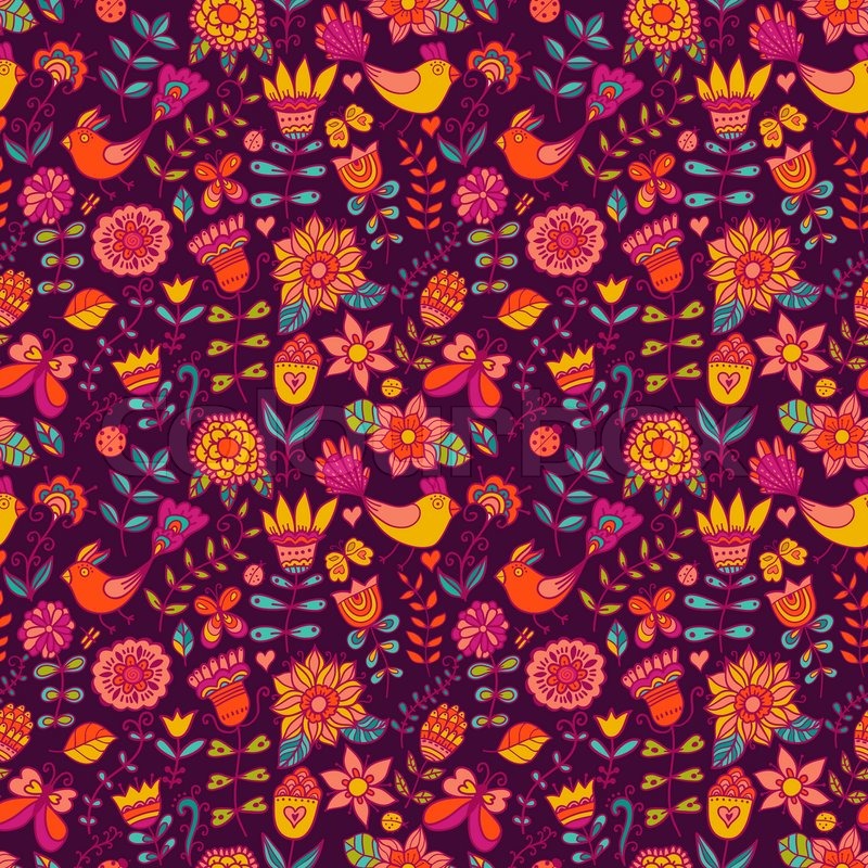 벽지 패턴 벡터,무늬,주황색,보라색,디자인,분홍