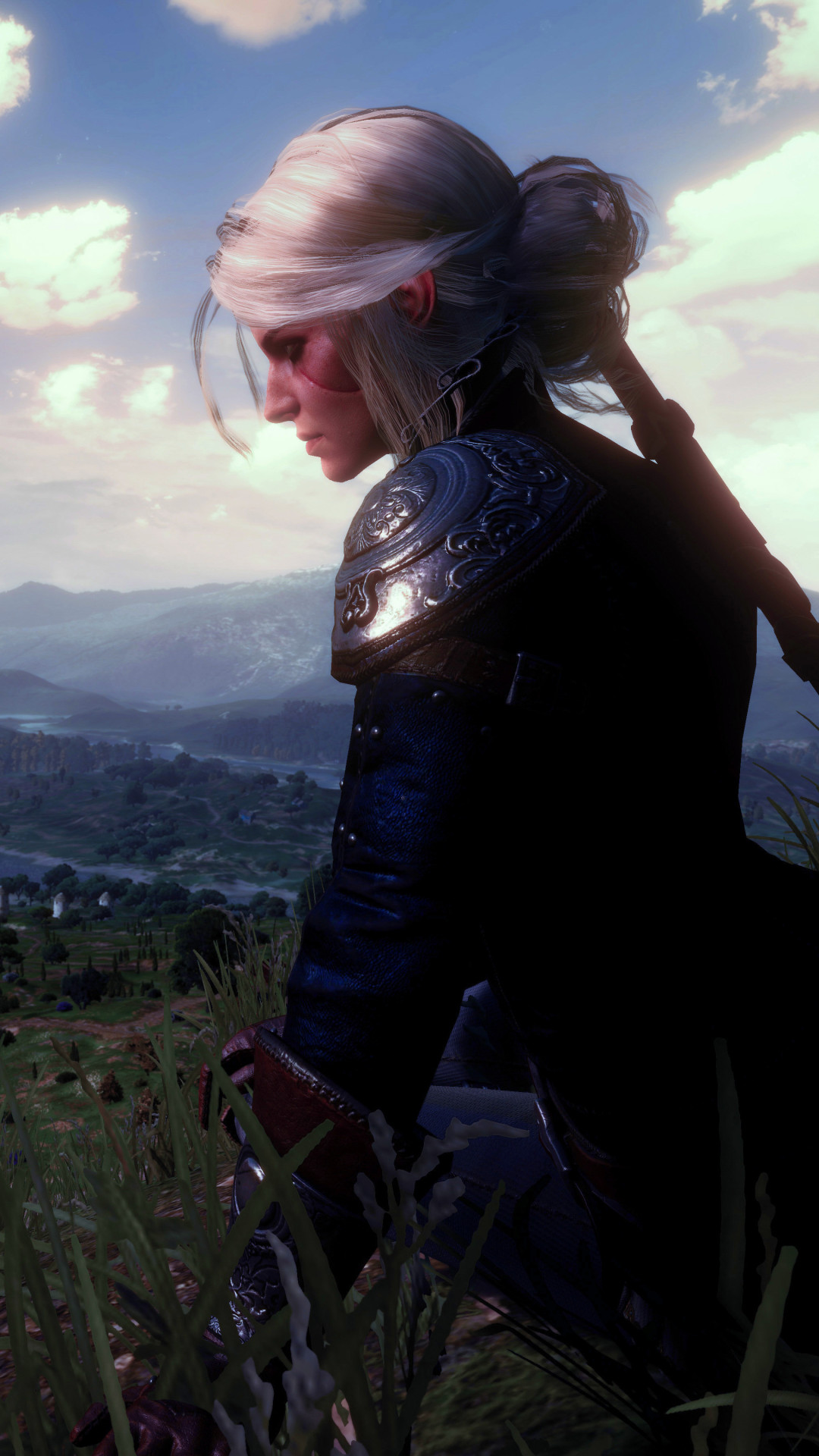 the witcher 3 iphone wallpaper,photography,landscape,recreation,jacket,vehicle
