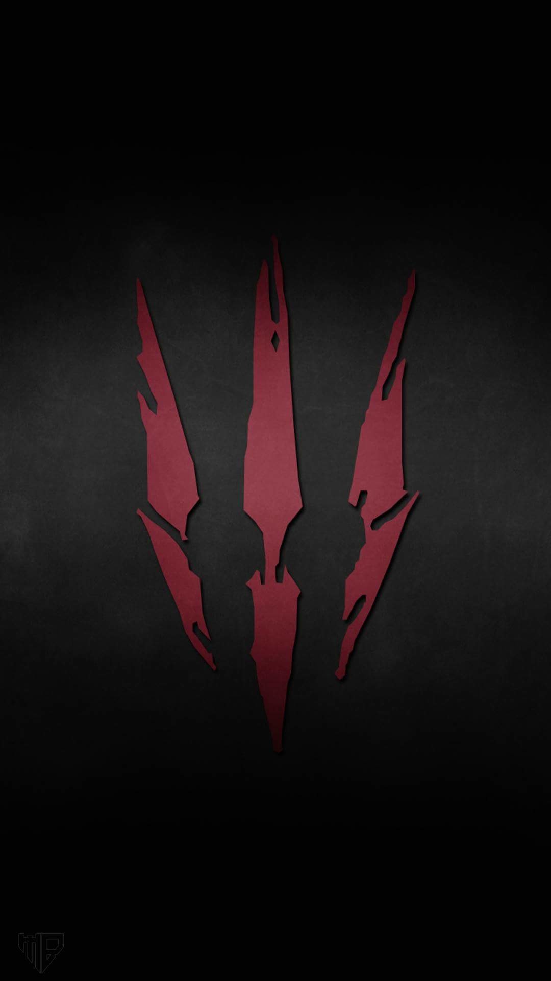 the witcher 3 iphone wallpaper,red,logo,carmine,animation,font