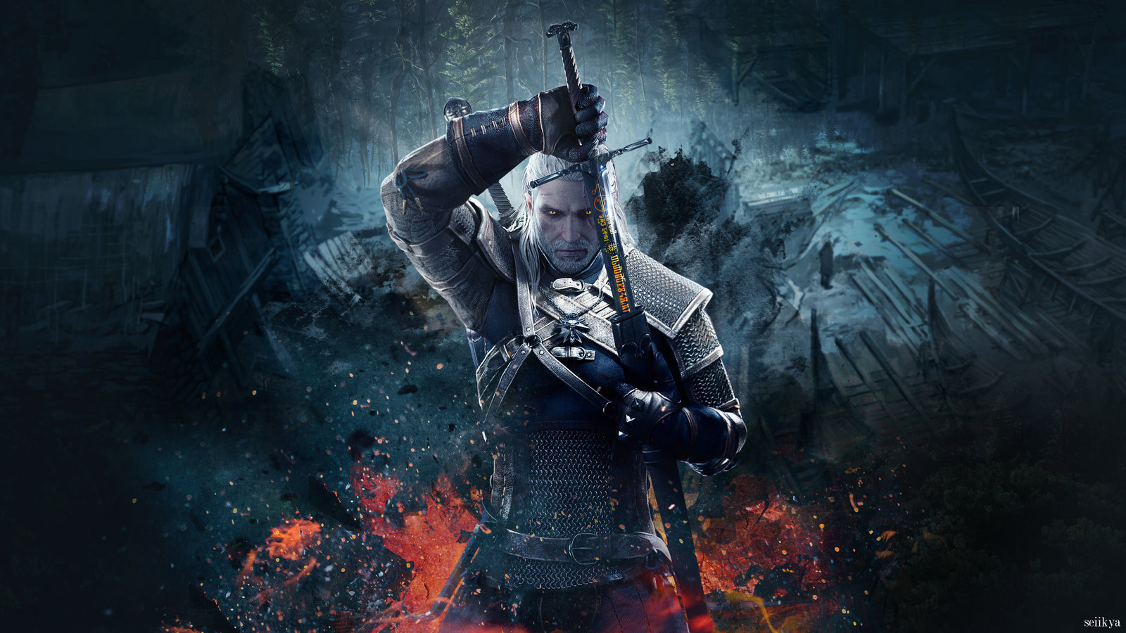 witcher 3 fond d'écran hd,jeu d'aventure d'action,jeu pc,ténèbres,film,jeux