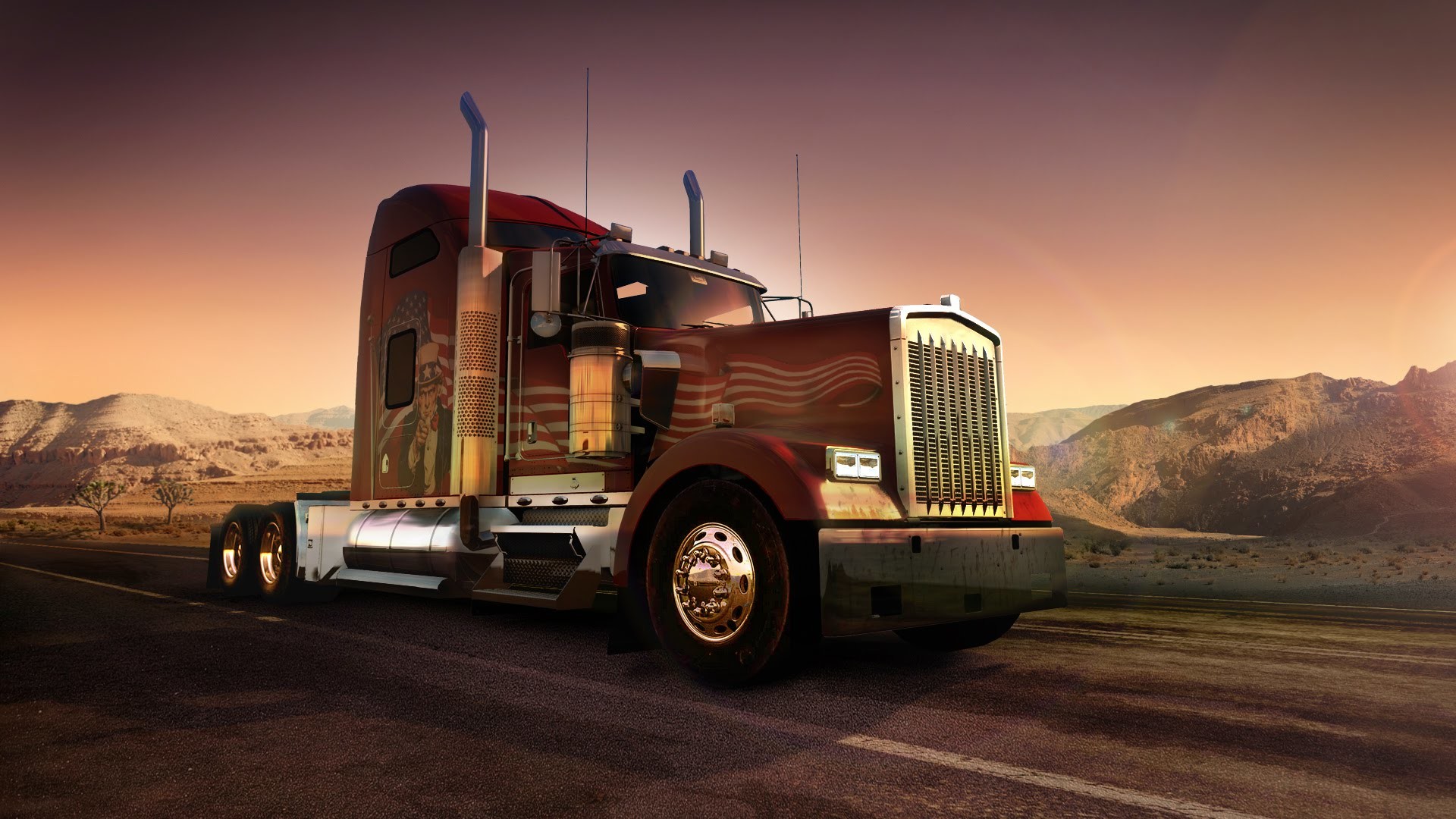 trailer wallpaper,transport,vehicle,truck,mode of transport,trailer truck