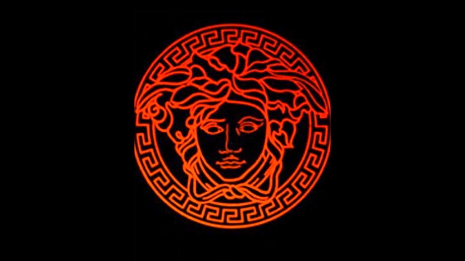 fond d'écran versace logo,cercle,police de caractère,illustration,emblème,symbole