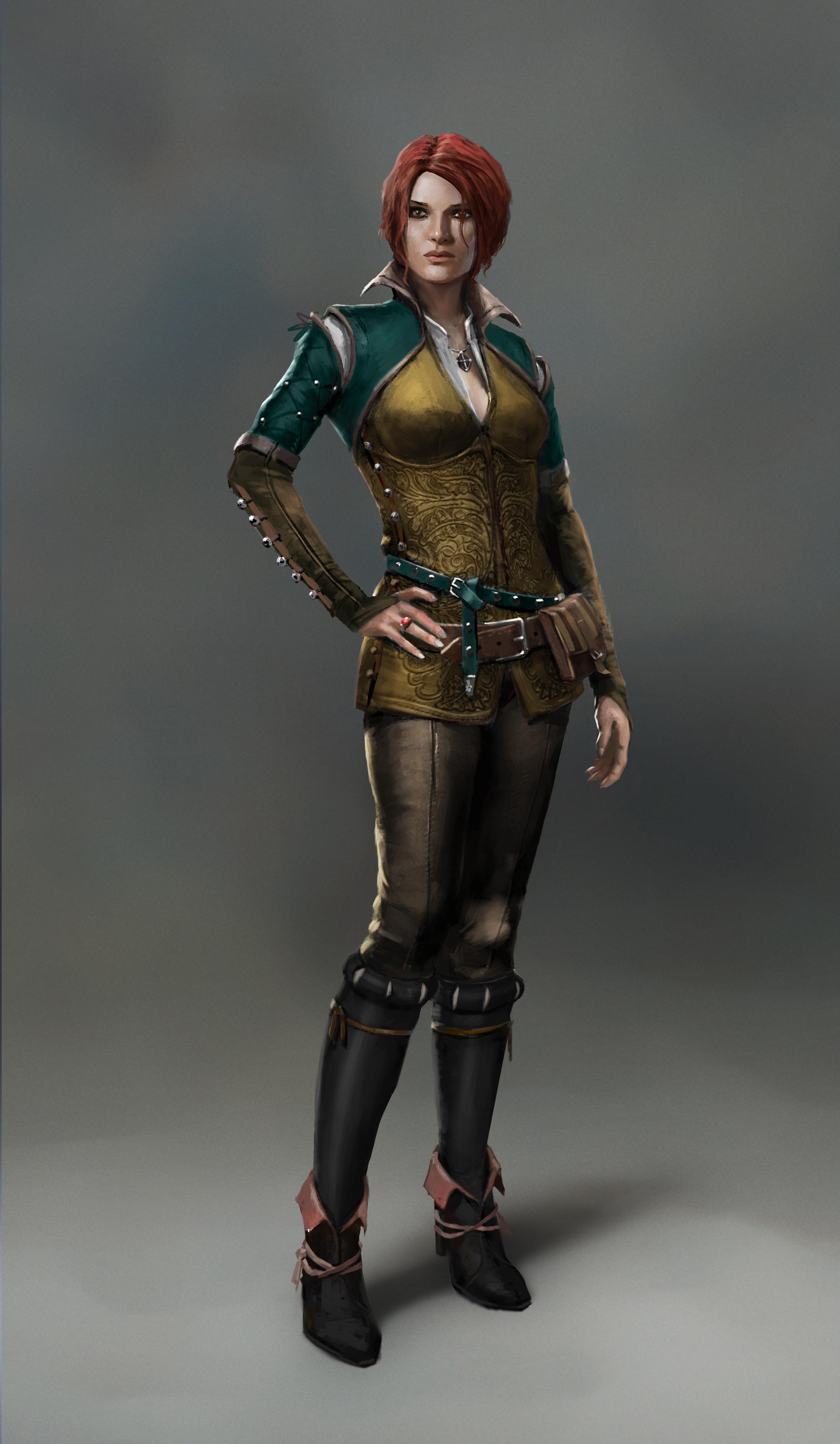 triss wallpaper,fictional character,figurine,action figure,supervillain