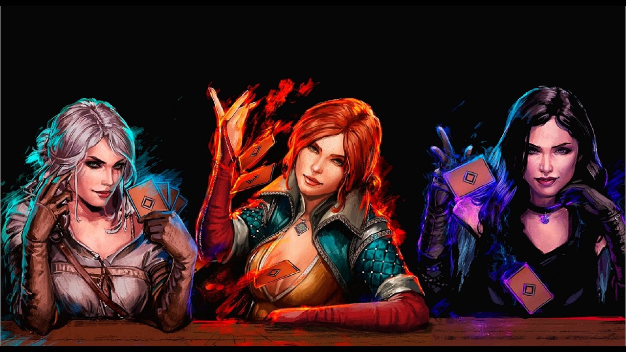 triss wallpaper,games,fictional character,cg artwork,recreation,adventure game