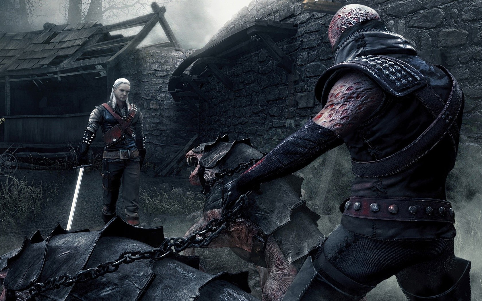 the witcher wallpaper 1920x1080,action adventure game,pc game,screenshot,games,shooter game