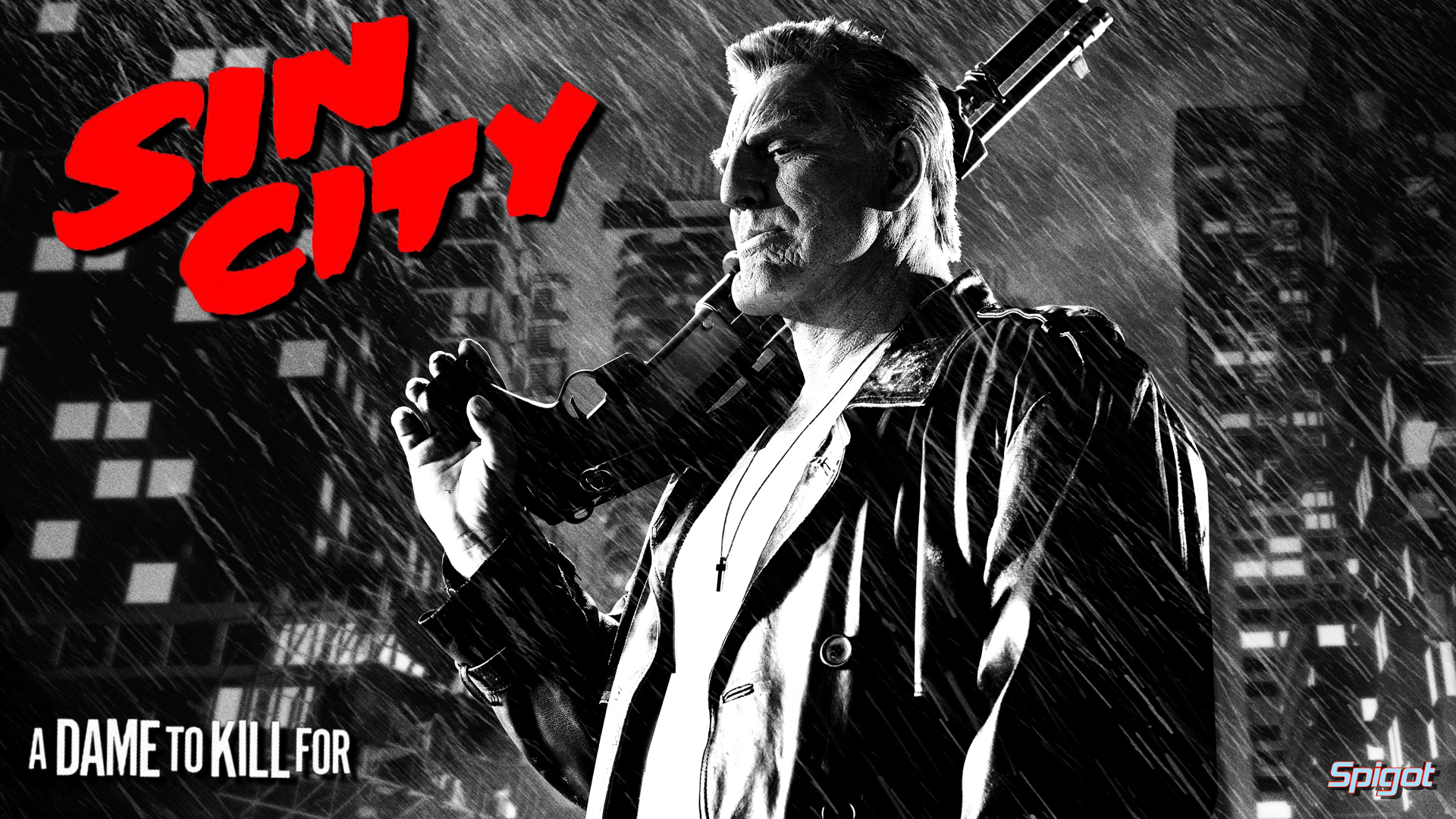 fondo de pantalla de sin city,película,personaje de ficción,póster,fuente,portada del álbum