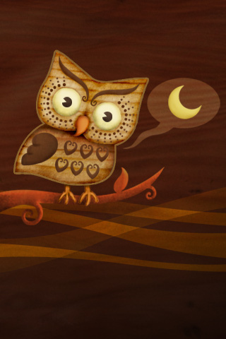owl cartoon wallpaper,owl,snowy owl,bird,bird of prey,illustration