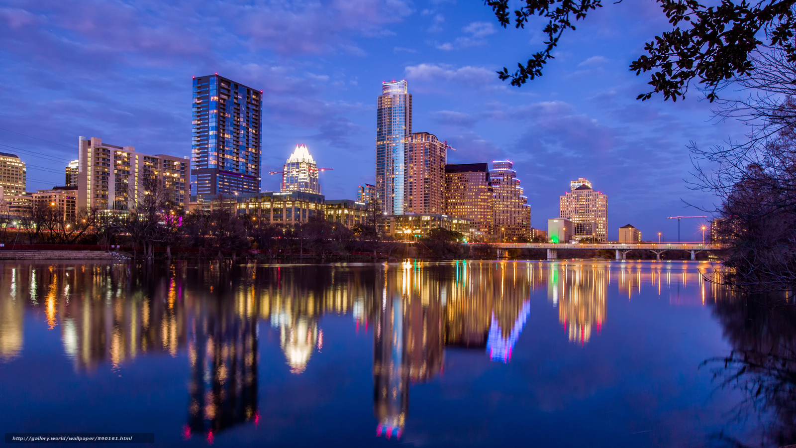 austin texas wallpaper,reflection,city,cityscape,skyline,metropolitan area