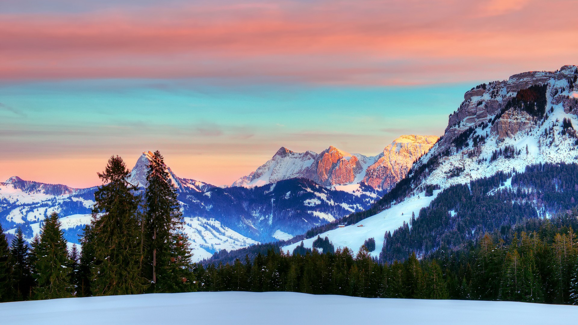 carta da parati alpen,montagna,cielo,natura,paesaggio naturale,catena montuosa