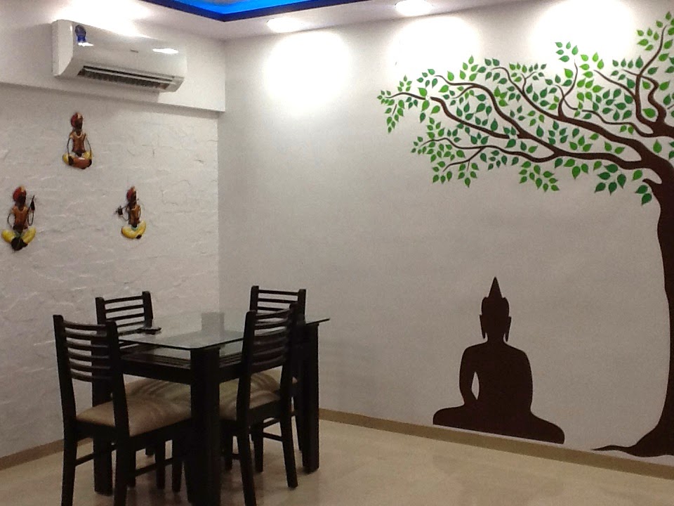 家の壁インドの壁紙,壁,ルーム,インテリア・デザイン,木,観葉植物