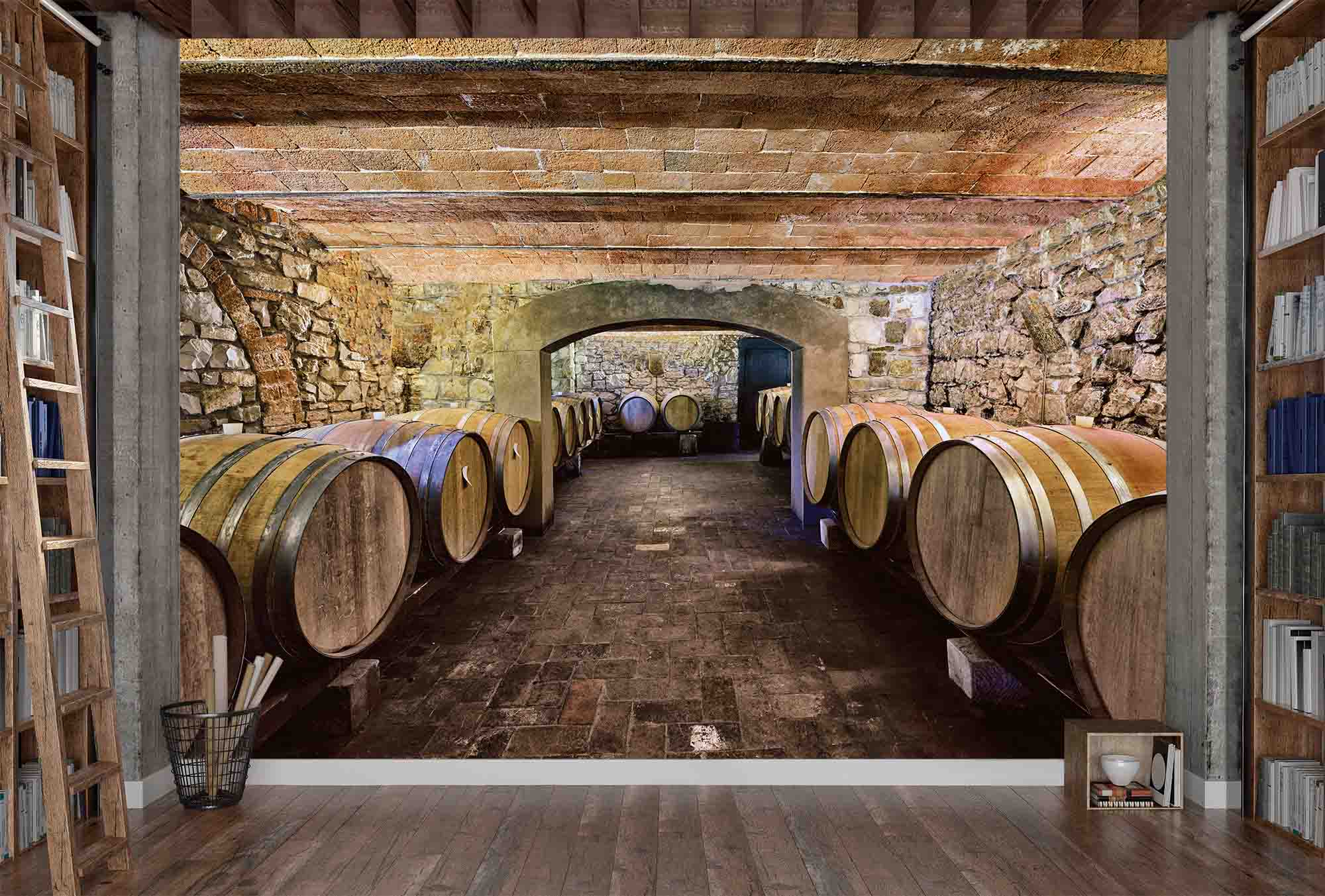 wine cellar wallpaper,barrel,winery,wine cellar,wood,room