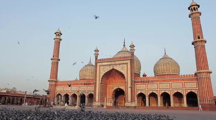 delhi ki jama masjid wallpaper,kuppel,anbetungsstätte,khanqah,gebäude,moschee