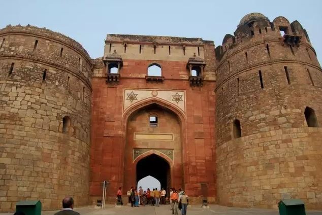 delhi ki jama masjid wallpaper,historic site,landmark,fortification,medieval architecture,building