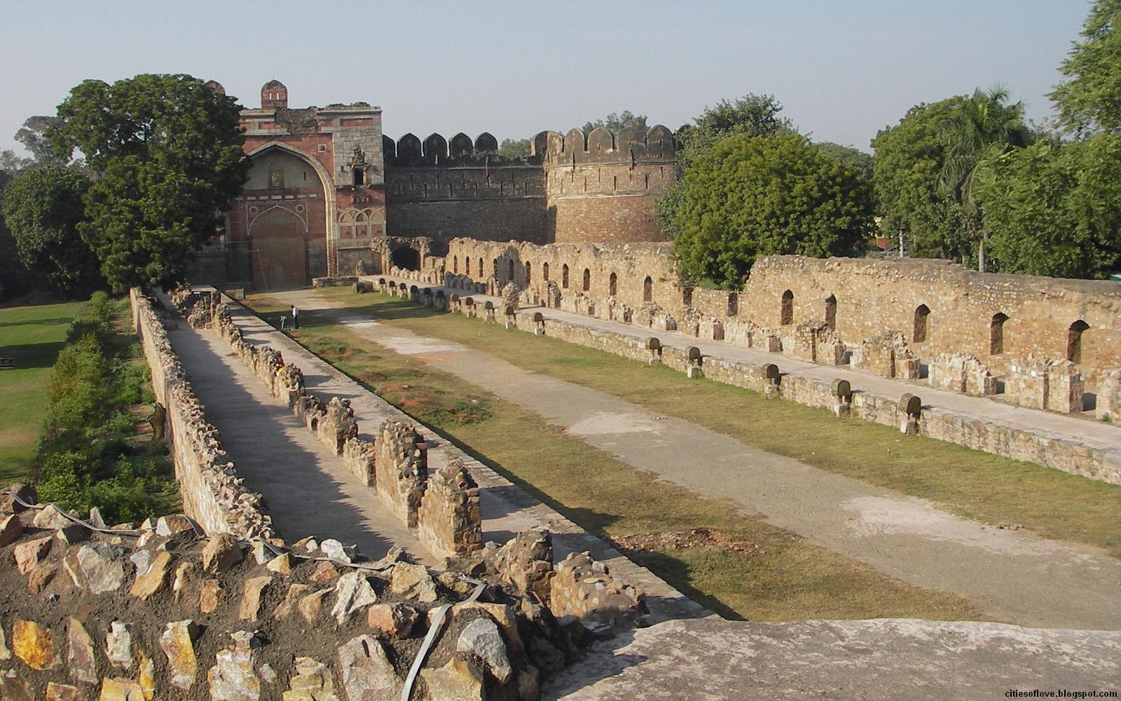 delhi hd wallpaper,befestigung,archäologische fundstätte,ruinen,gebäude,alte geschichte