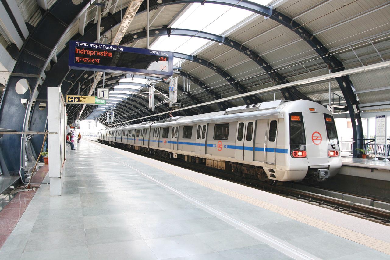 fonds d'écran de l'aéroport de delhi,gare,métro,train,matériel roulant,chemin de fer