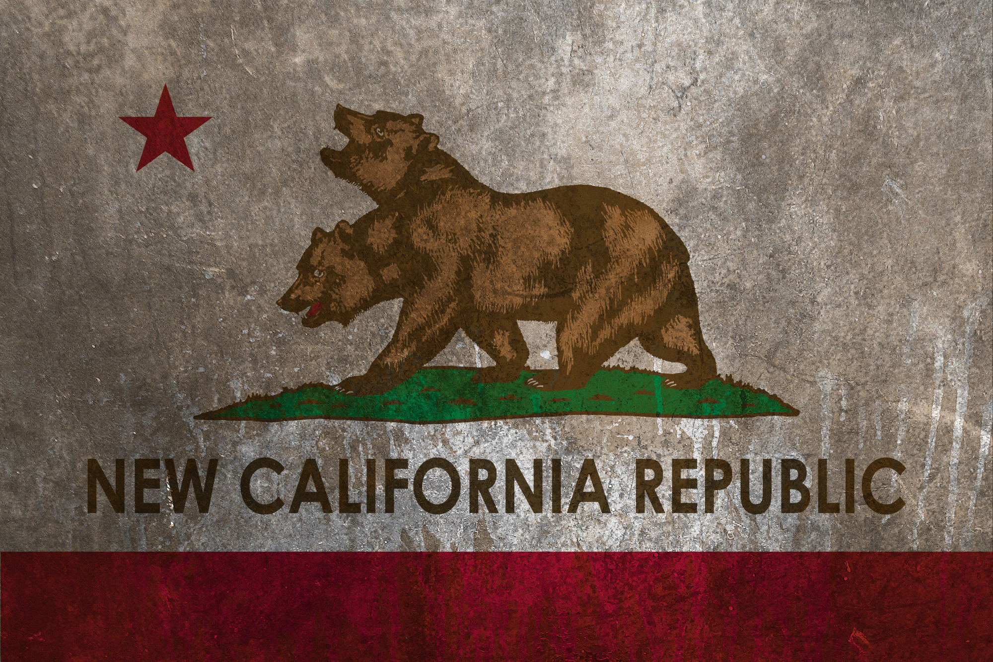 Ncr flag wallpaper fallout new california flag wallpaperuse