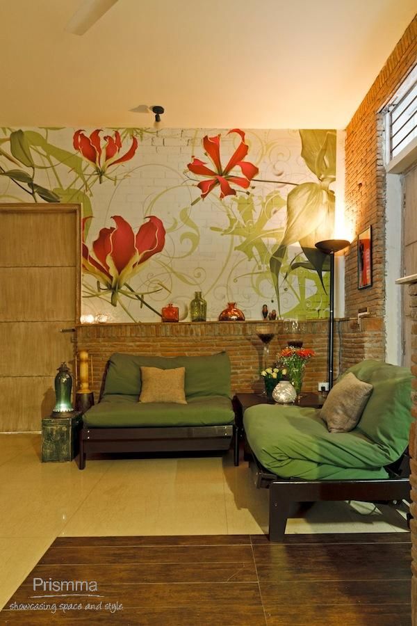 インドのリビングルームの壁紙デザイン,リビングルーム,ルーム,インテリア・デザイン,財産,家具