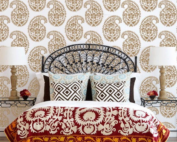 dekor indien tapete,couch,möbel,zimmer,wand,wohnzimmer