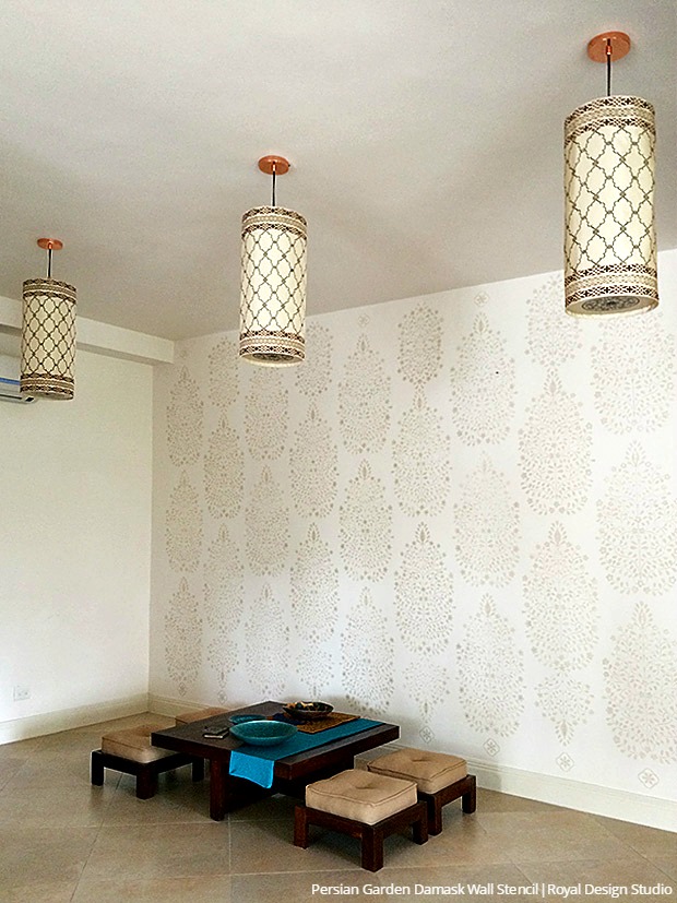 diseño de papel tapiz para pared en india,pared,habitación,encendiendo,propiedad,lámpara